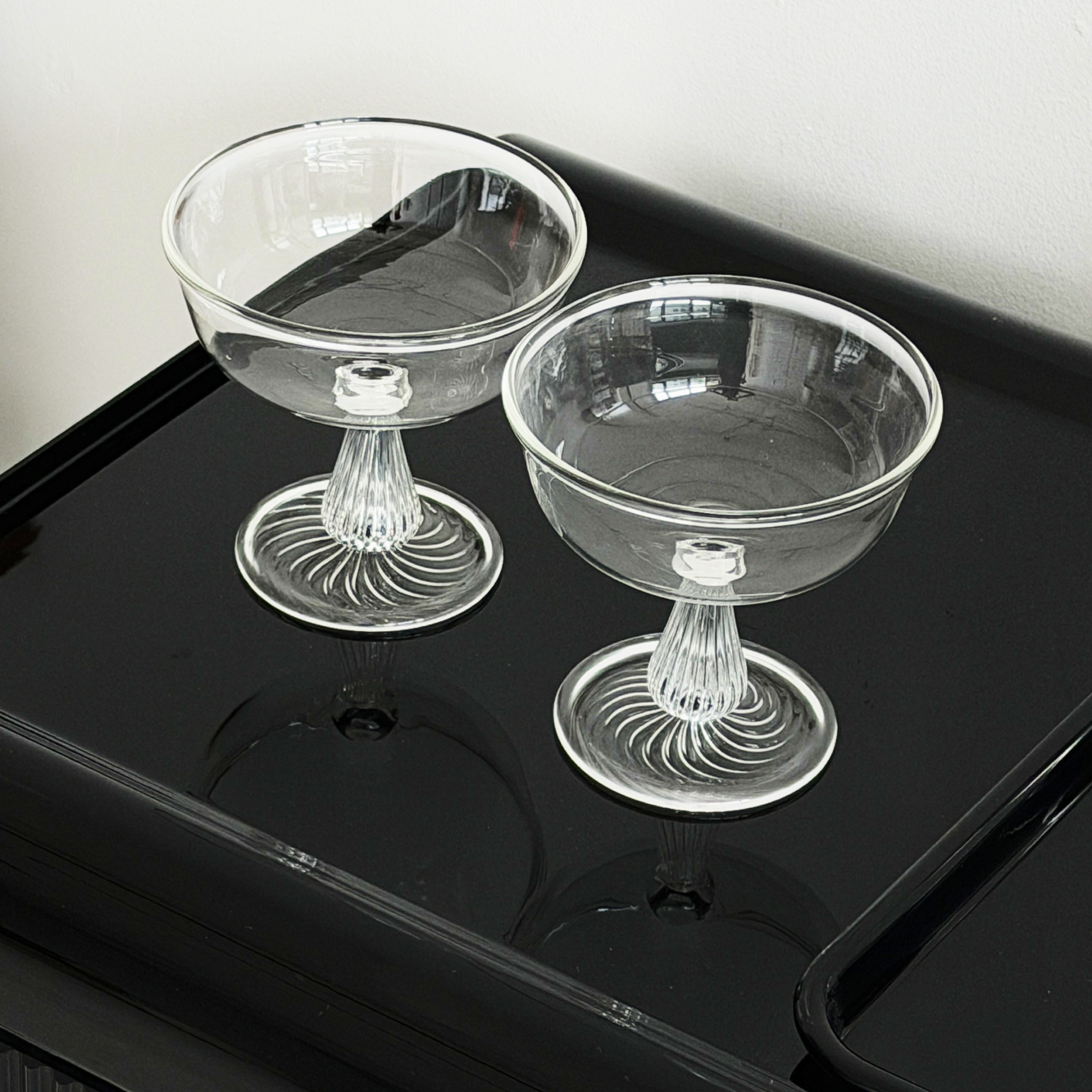 Pair of Champagne Coupes ($128 value)