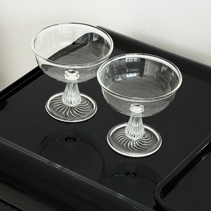Pair of Champagne Coupes ($128 value)